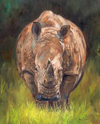 Railroad - Rhino by David Stribbling