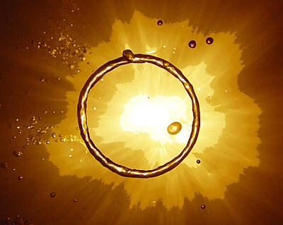 Beach Royalty Free Images - Ring around the sun Royalty-Free Image by Seven Seas