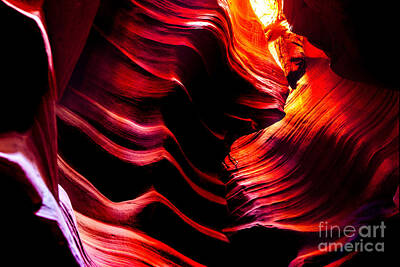 Abstract Landscape Photos - Belly Of The Beast by Az Jackson