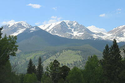 Shaken Or Stirred - Rocky Mountain View  by Christy Pooschke
