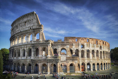 Landmarks Photos - Roman Icon by Joan Carroll