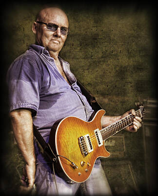 Rock And Roll Photos - Ronnie Montrose - Legend by William Towner