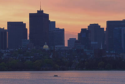 College Town - Rowing Boston by Juergen Roth