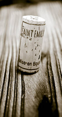 Wine Royalty-Free and Rights-Managed Images - Saint Emilion Wine by Frank Tschakert