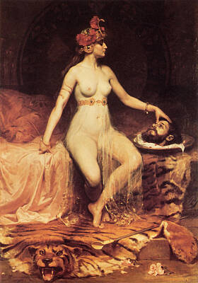 Best Sellers - Nudes Digital Art - Salome by Pierre Bonnaud