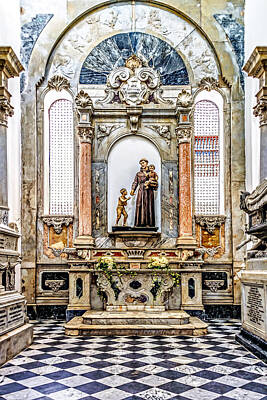 Maps Maps And More Maps Royalty Free Images - San Pedro Clavers Altar Royalty-Free Image by Maria Coulson