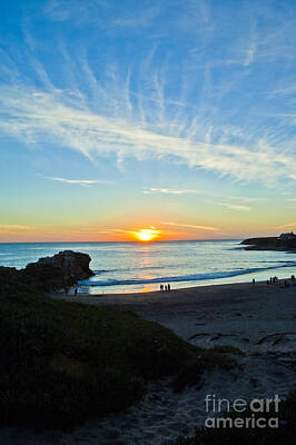 Monochrome Landscapes - Santa Cruz beach 1 by Micah May