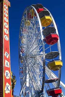 Modigliani - Santa Monica Pier Ferris Wheel No. 2 by Robert Mollett