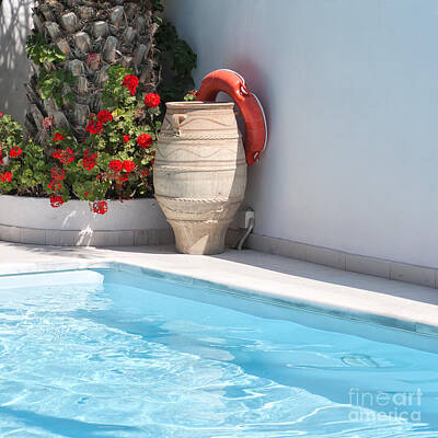 Stunning 1x - Santorini kamari Pool by Antony McAulay