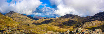 The Dream Cat - Scafell Pike Panorama by Paul Madden