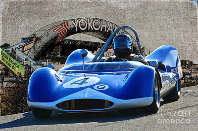 World Forgotten Rights Managed Images - SCCA Race Car I Royalty-Free Image by Dave Koontz