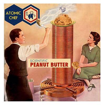 Patriotic Signs - Scientific peanut butter by Alan McCormick