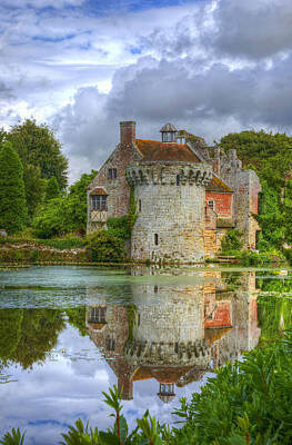 Art History Meets Fashion Rights Managed Images - Scotney Castle reflections Royalty-Free Image by Chris Thaxter