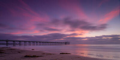 The Bunsen Burner - Scripps Pier Colors by Peter Tellone
