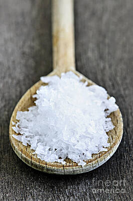 Beach Royalty-Free and Rights-Managed Images - Sea salt by Elena Elisseeva