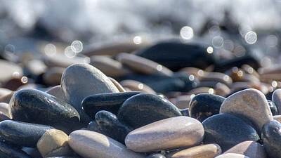 Beach Royalty-Free and Rights-Managed Images - Sea Stones  by Stelios Kleanthous