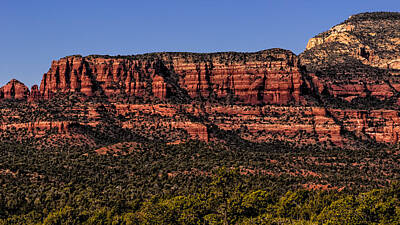 Mark Myhaver Rights Managed Images - Sedona Fortress Royalty-Free Image by Mark Myhaver