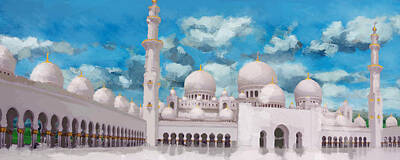 Nfl Team Signs - Sheikh Zayed Mosque by Catf