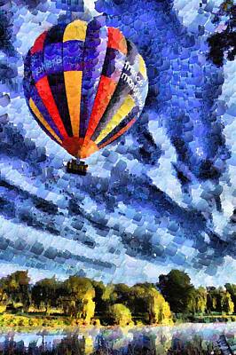 Louis Armstrong - Single hot air balloon by Mick Flynn