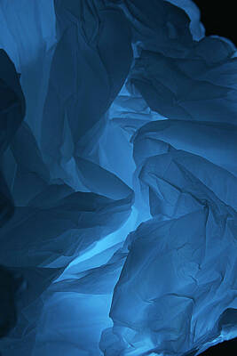 Abstract Royalty Free Images - SKC 0247 Mystery in Blue Royalty-Free Image by Sunil Kapadia