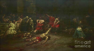 Cities Paintings - Spoliarium  by Celestial Images