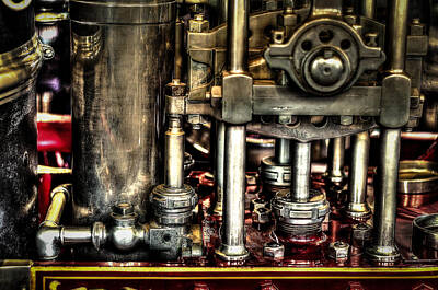 Steampunk Photos - Steamer Parts by David Morefield