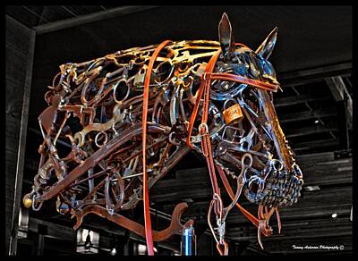 Steampunk Royalty Free Images - Steampunk Horse Royalty-Free Image by Tommy Anderson