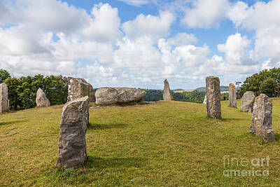 Meiklejohn Graphics Royalty Free Images - Stone circle Royalty-Free Image by Shaun Wilkinson