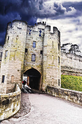 Cat Tees Royalty Free Images - Storm Over Gate of Warwick Royalty-Free Image by Elvis Vaughn