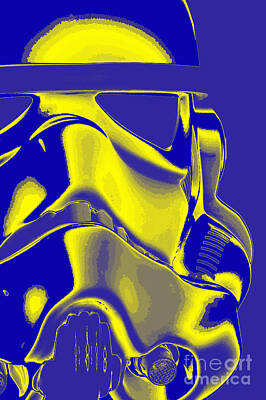 Science Fiction Photos - Stormtrooper Helmet 8 by Micah May