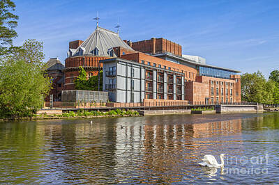 Sean Test Royalty Free Images - Stratford upon Avon Royal Shakespeare Theatre Royalty-Free Image by Colin and Linda McKie