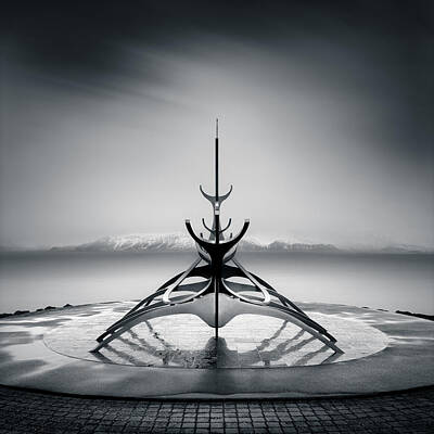 Best Sellers - Abstract Landscape Photos - Sun Voyager by Dave Bowman