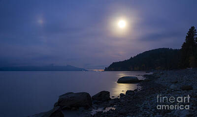 Landscapes Kadek Susanto - Sunnyside Moon by Idaho Scenic Images Linda Lantzy