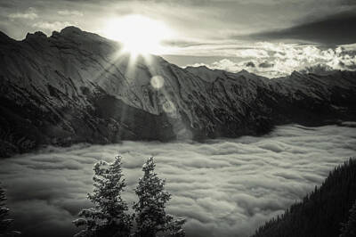 Book Quotes - Sunrise Banff National Park  by Diane Dugas