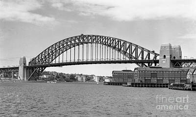 Paris Skyline Rights Managed Images - Sydney Harbour Bridge 1932 Royalty-Free Image by Nicholas Cornhill