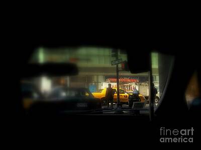 Science Collection - Taxi Abstract No. 5 - Taxi Series by Miriam Danar
