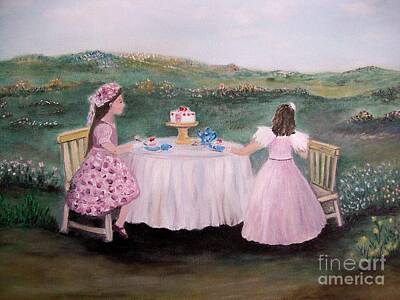 Royalty-Free and Rights-Managed Images - Tea for Two by Rhonda Lee