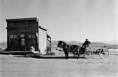 European Photography - Texas Terror homage 1935 Dirty Dingus Magee set Mescal Arizona by David Lee Guss