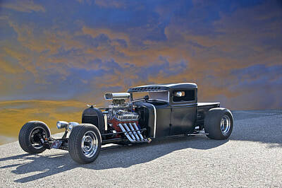 Art History Meets Fashion Rights Managed Images - The Beast - Rat Rod Royalty-Free Image by Dave Koontz