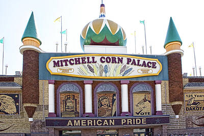 Randall Nyhof Royalty Free Images - The Corn Palace in Mitchell South Dakota Royalty-Free Image by Randall Nyhof