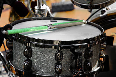 Musician Photo Royalty Free Images - The Drum Royalty-Free Image by David Patterson
