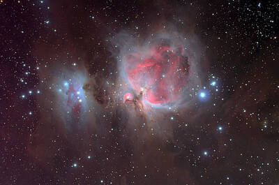 Science Fiction Photo Rights Managed Images - The Orion Nebula Royalty-Free Image by Celestial Images