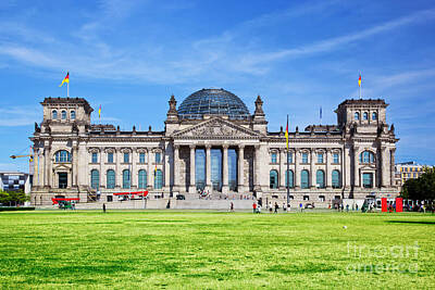 Lets Be Frank - The Reichstag building Berlin Germany by Michal Bednarek