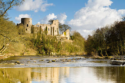 Photo Royalty Free Images - The Ruins of Barnard Castle Royalty-Free Image by David Head