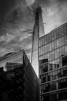 Abstract Skyline Photos - The Shard London by Martin Newman