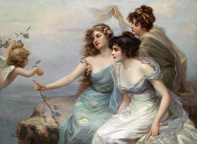 College Town - The Three Graces by Edouard Bisson