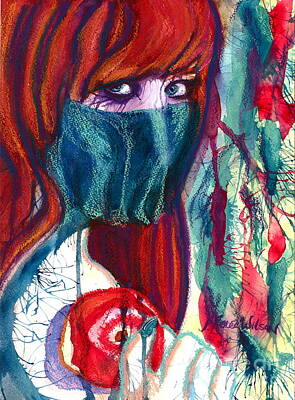 Food And Beverage Mixed Media - The Veil by D Renee Wilson
