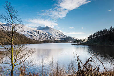 Tying The Knot Royalty Free Images - Thirlmere Reservoir and Helvellyn Royalty-Free Image by David Head