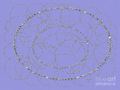 Interior Designers Rights Managed Images - Tiny Round Mirrors Royalty-Free Image by Tina M Wenger