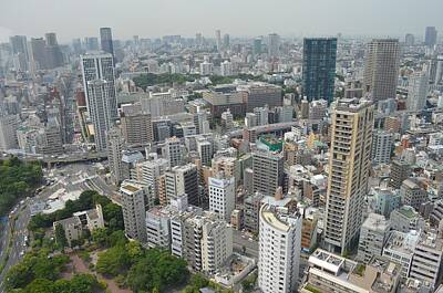 Historical Figures - Tokyo Intersection Skyline View from Tokyo Tower by Jeff at JSJ Photography